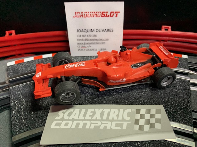 Scalextric Compact F1 Coca Cola Exclusivo Circuito 1/43
